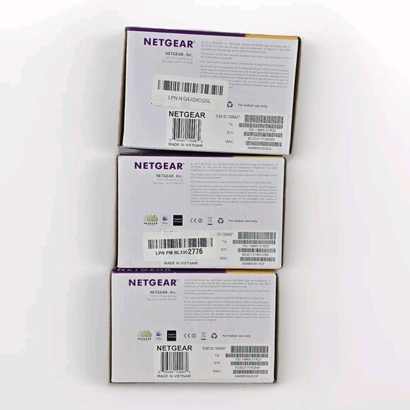 NETGEAR AC1200 Wi-Fi Range Extender EX6120 *3 TOTAL*USED*‎ - Picture 10 of 10